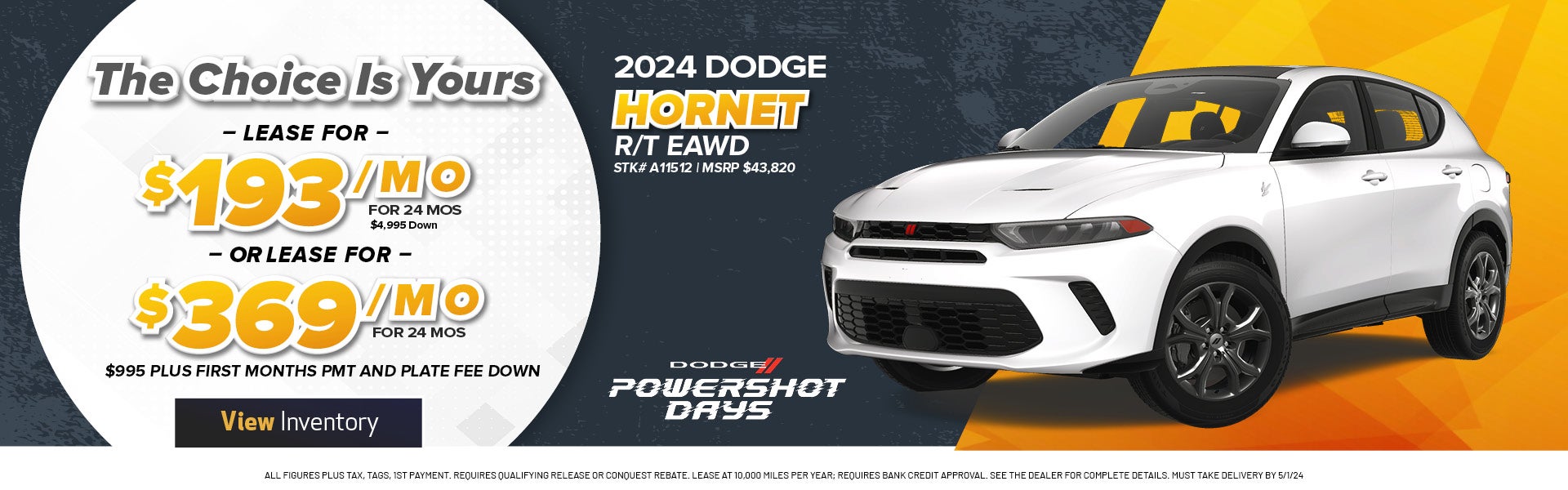 2024 DODGE HORNET R/T EAWD